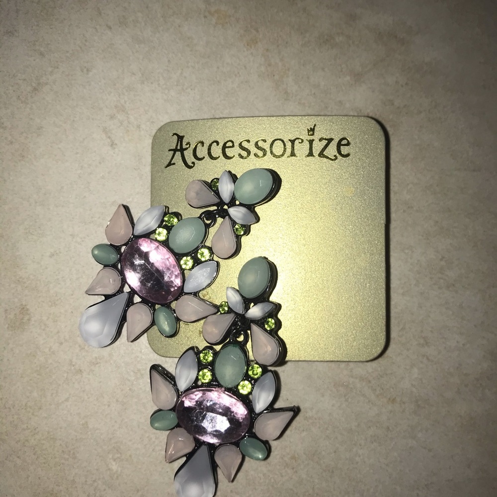 Gem Drop Earrings